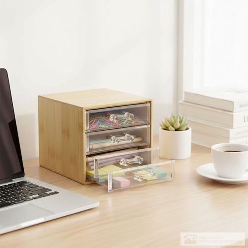 Organizador para almacenamiento 3 niveles de plástico