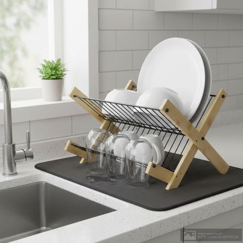 Escurridor para platos y tazas 27x36x34 cm
