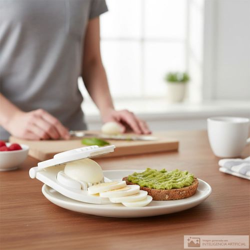 Cortador de plástico para huevo 11 cm