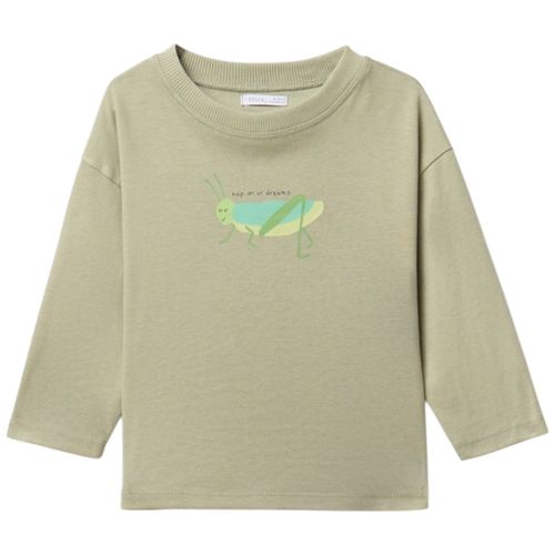 Camiseta verde estampada para bebé niño
