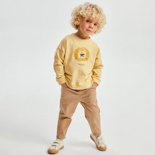 Pantalón chino beige para bebé niño