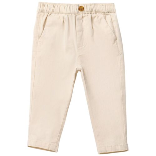 Pantalón chino beige para bebé niño