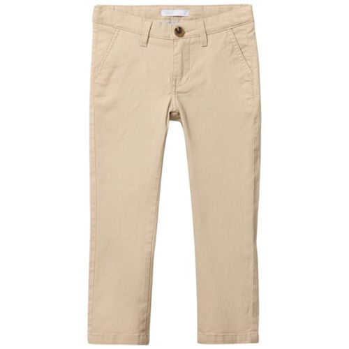 Pantalón beige chino para niño