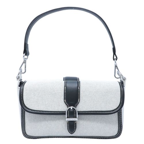 Cartera satchel Nine West color blanco para mujer