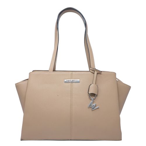 Cartera tote Nine West color café para mujer