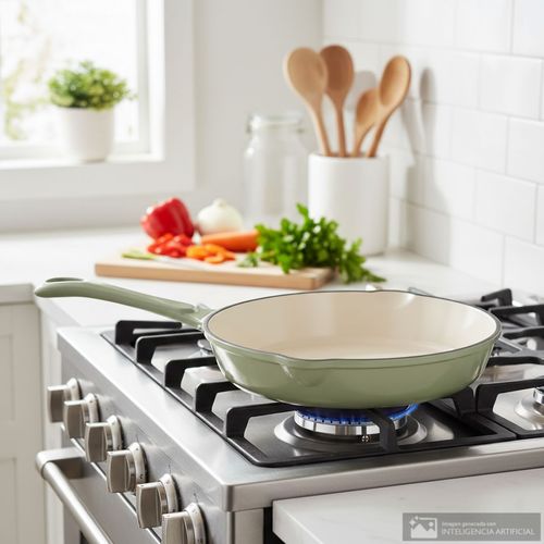 Sartén Hamilton Beach de hierro fundido 25 cm