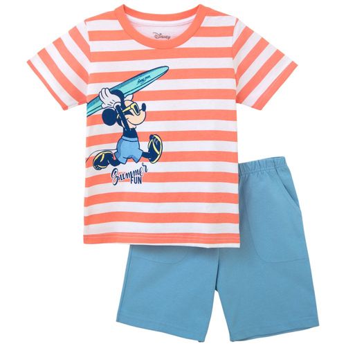 Conjunto multicolor estampado de Mickey Mouse para niño