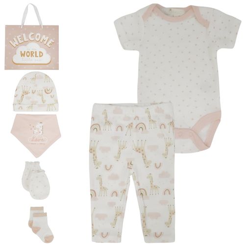 Set 8 piezas en regalo multicolor para bebé niña