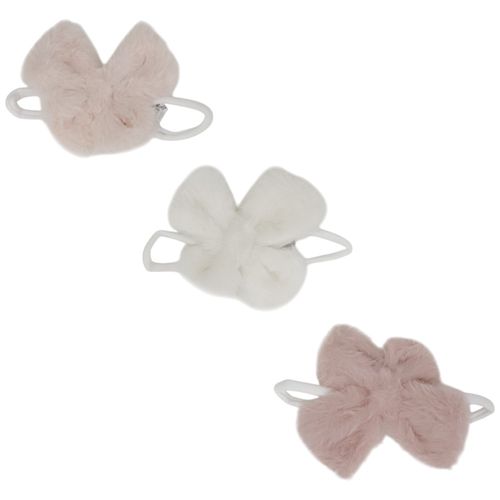 Set de 3 vinchas multicolor para bebé niña