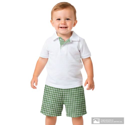 Conjunto de 2 piezas multicolor para bebé niño