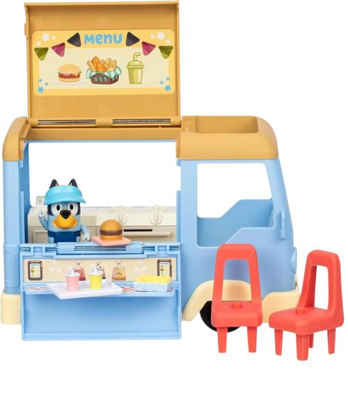 Juego de camión de comida de chef Bluey Let's Play