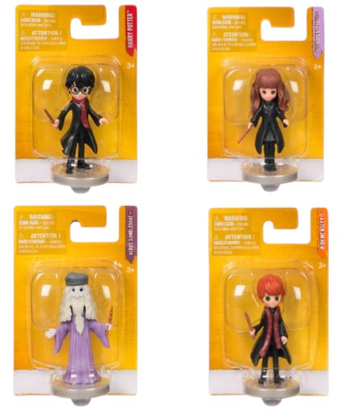 Minifiguras mágicas del Mundo Mágico (Harry, Ron, Hermione, Dumbledore) 1 unidad