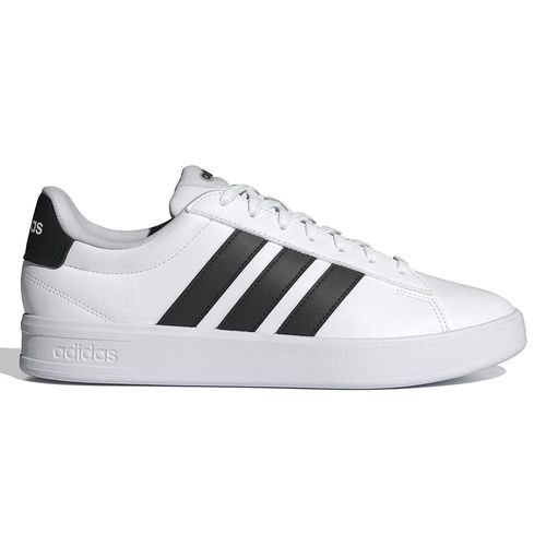 Zapato Adidas Grand Court 3.0 deportivo casual blanco/negro para hombre
