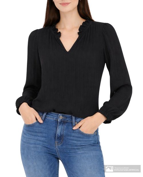 Blusa Marcella formal manga larga para mujer