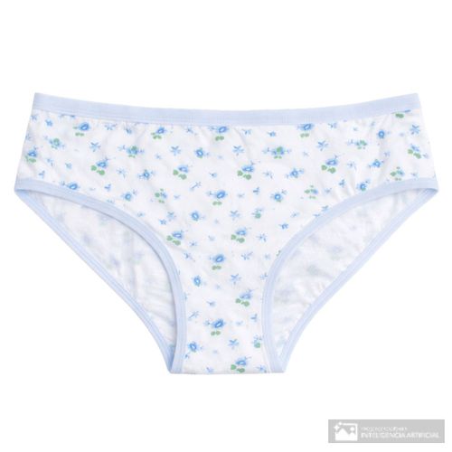 Panti Accente estampado de cintura media para mujer
