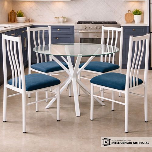 Juego de comedor Dinasty 4 personas