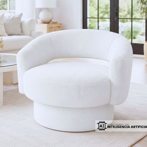 Sillón individual giratoria Divine