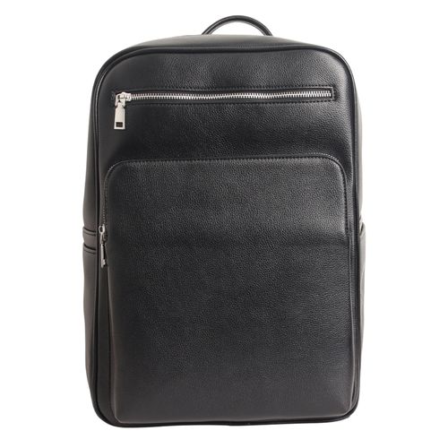 Mochila Unexpected negra texturizada para hombre