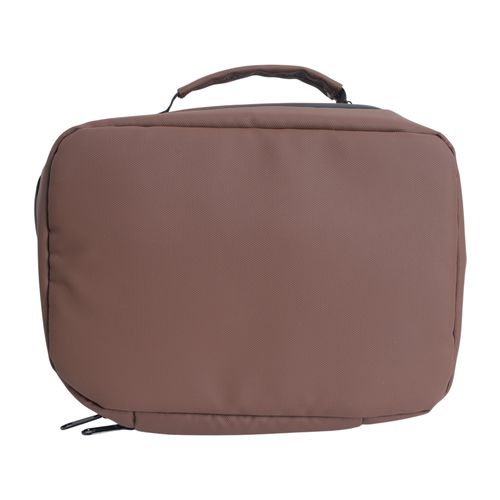 Neceser Unexpected café sólido para hombre