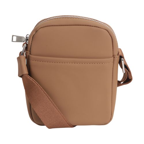 Crossbody Unexpected café sólido para hombre