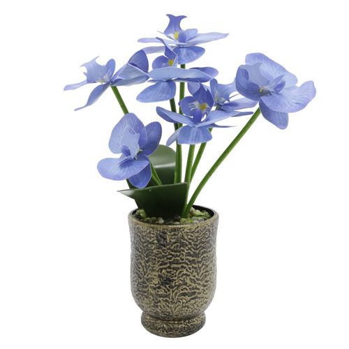 Orquídea artificial en maceta color surtido 35 cm