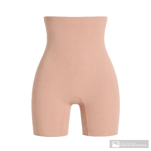 Faja short Rene Rofe beige de cintura alta para mujer