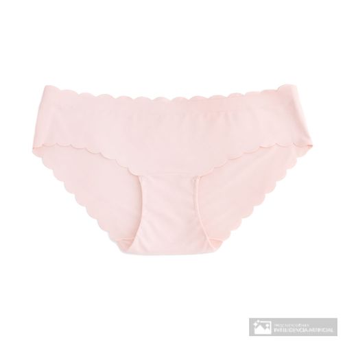Panti Accente rosado de cintura media para mujer