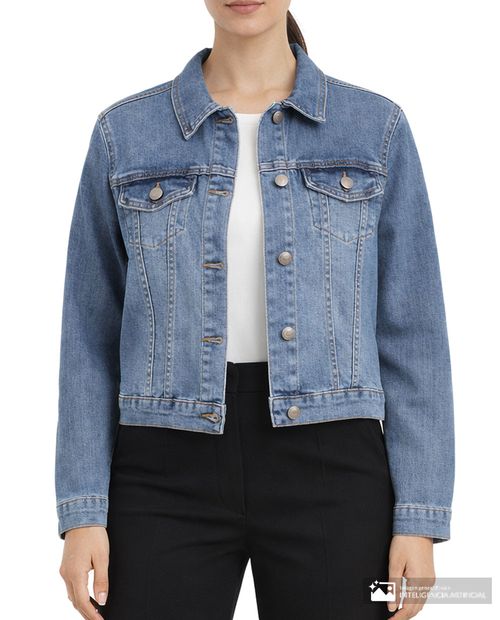Chaqueta Nicolle azul para mujer
