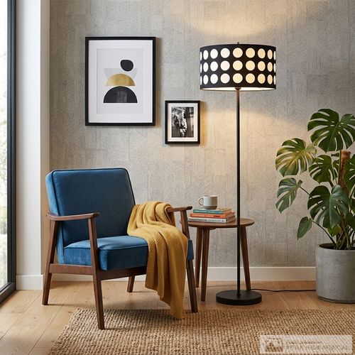 Lámpara de pedestal decorativa 167 cm