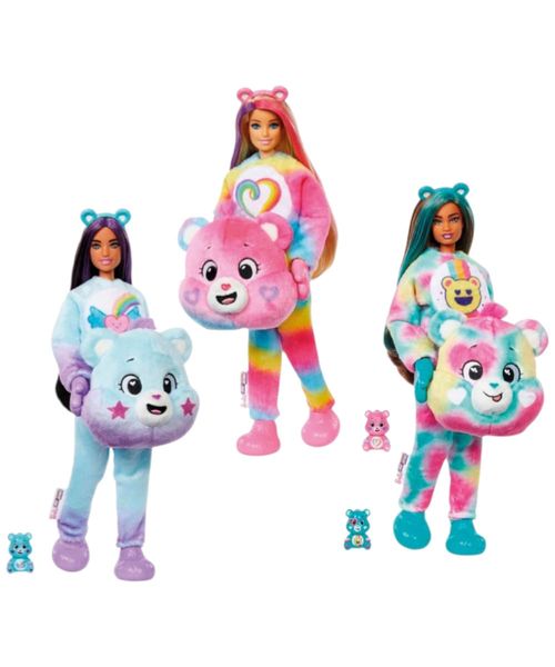 Barbie Cutie Reveal Muñeca Ositos Cariñositos Coloridos Sorpresa