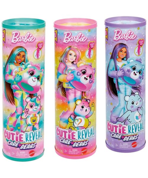 Barbie Cutie Reveal Muñeca Ositos Cariñositos Coloridos Sorpresa