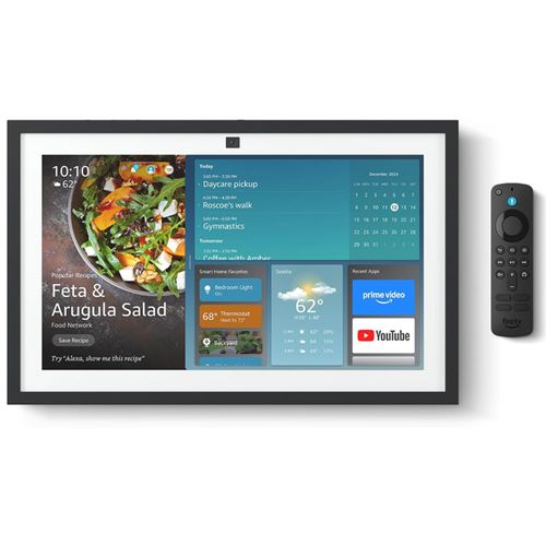 Bocina Amazon Echo Show 15" inteligente Full HD de 15.6" con Fire TV y Alexa