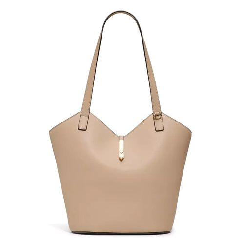 Cartera tote Aldo color beige para mujer