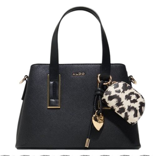 Cartera satchel Aldo color negro para mujer