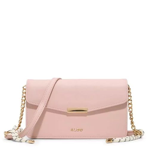 Cartera crossbody Aldo color rosado para mujer