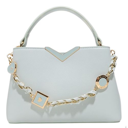 Cartera top handle Aldo color azul para mujer