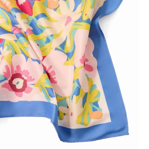 Pañuelo Sfera floral multicolor para mujer