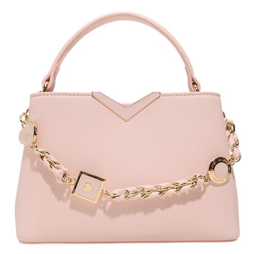 Cartera crossbody Aldo color rosado para mujer