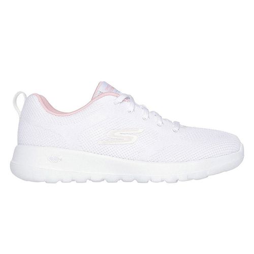 Zapato casual Skechers Go Walk color blanco para mujer