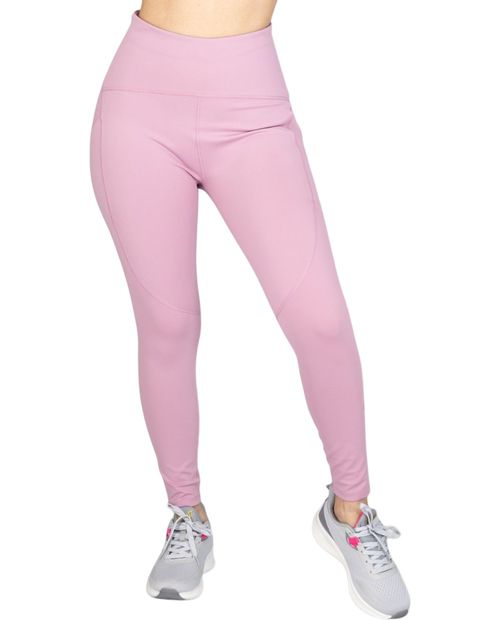 Legging deportiva Everlast swift rosada sólida para mujer