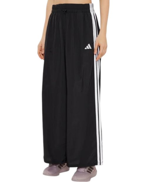 Pantalón deportivo Adidas negro color blocking para mujer