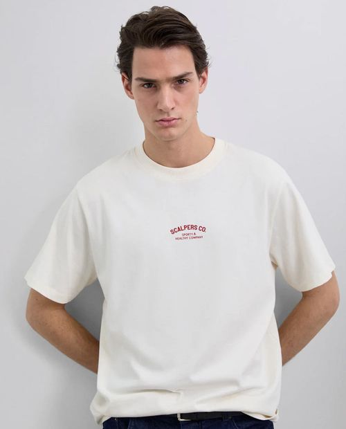 Camiseta Scalpers con estampado para hombre