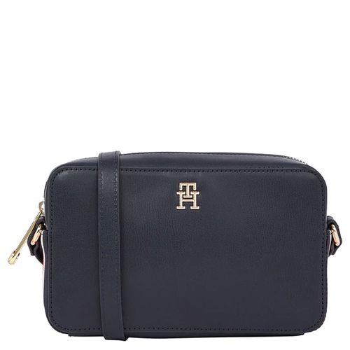 Cartera crossbody Tommy Hilfiger Latam color azul para mujer