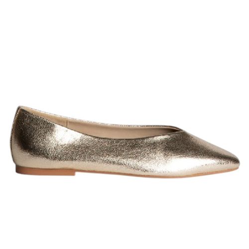 Zapato casual Corina color dorado para mujer