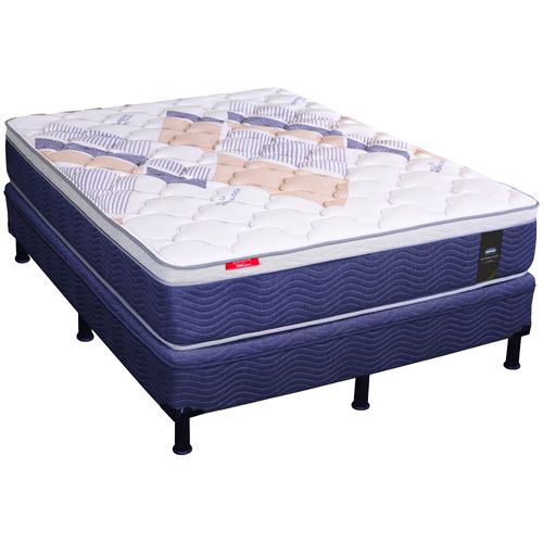 Cama Indufoam Natural Sleep confort suave tecnología HeiQ Viroblock