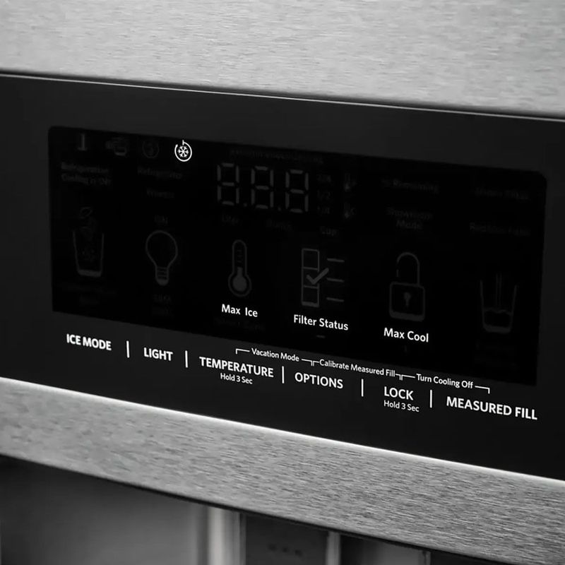 Combo Refrigeradora French door 758 L (26 PCU) PCU KRFF577KPS + Licuadora Pure Power KitchenAid, 10 Velocidades - 2Litros KitchenAid-1772663126053