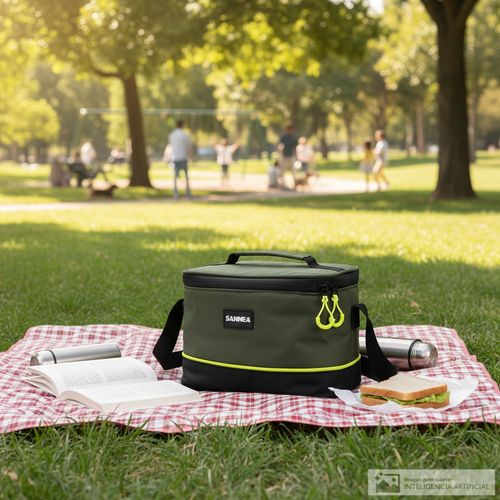 Lonchera de poliéster 25x16 cm