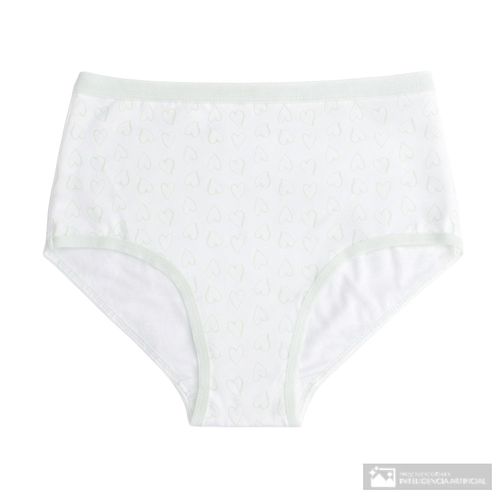 Hípster Accente estampado de cintura alta para mujer