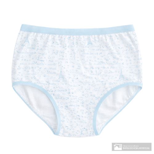 Hípster Accente estampado de cintura alta para mujer