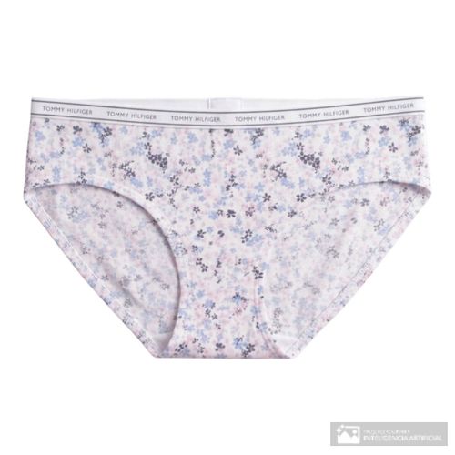 Bikini Tommy Hilfiger estampado de cintura media para mujer